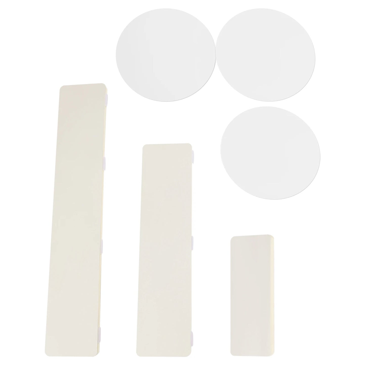 Three Piece Wedding Flower Stand Set Cylinder Foldable Cardboard Centerpieces