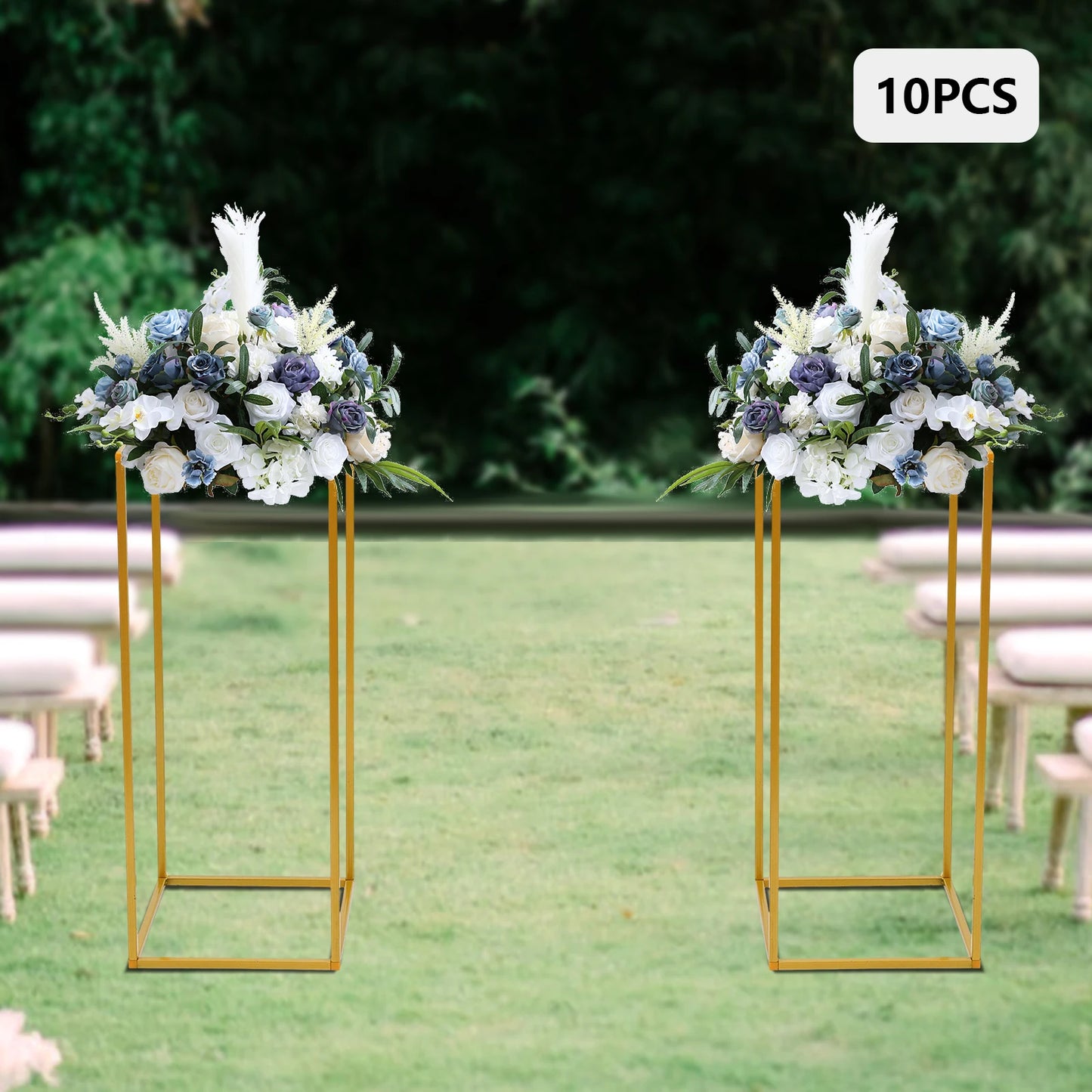 Metal Flower Rack Set For Weddings And Event Decor Accessories