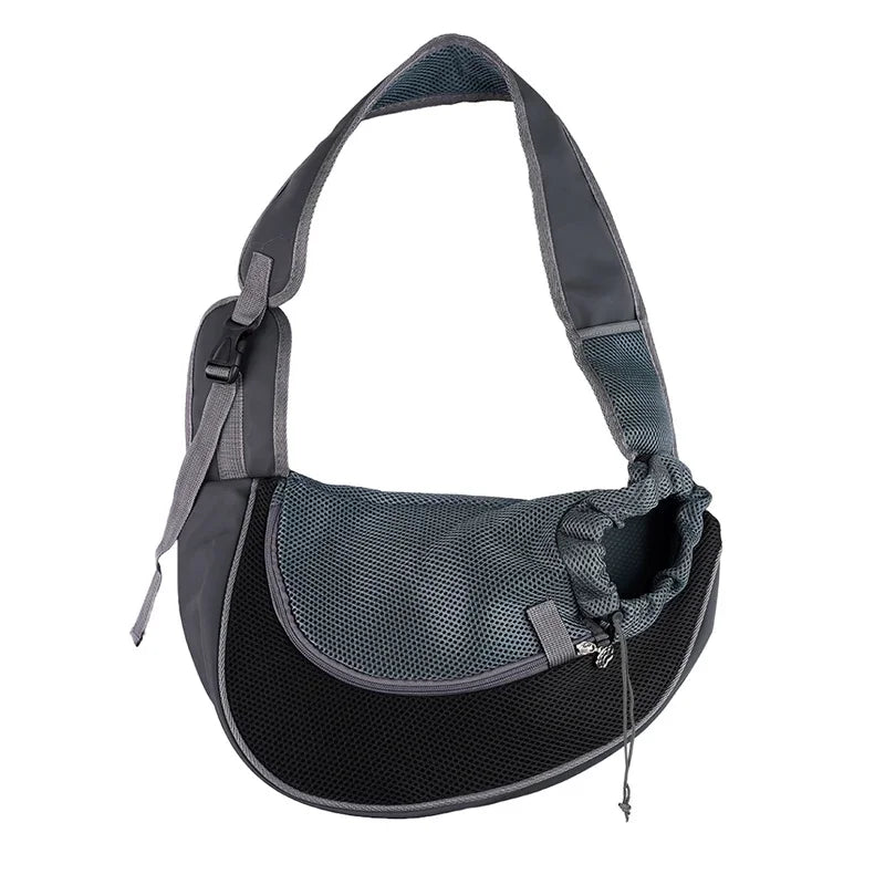Pet Carrier Backpack For Cats And Dogs Crossbody Mesh Travel Bag