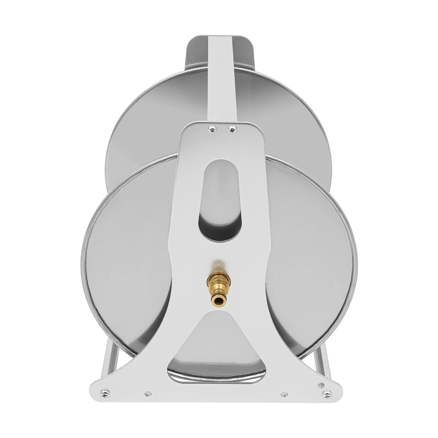 Heavy-Duty Water Hose Reel For Garden With Handle Fittings