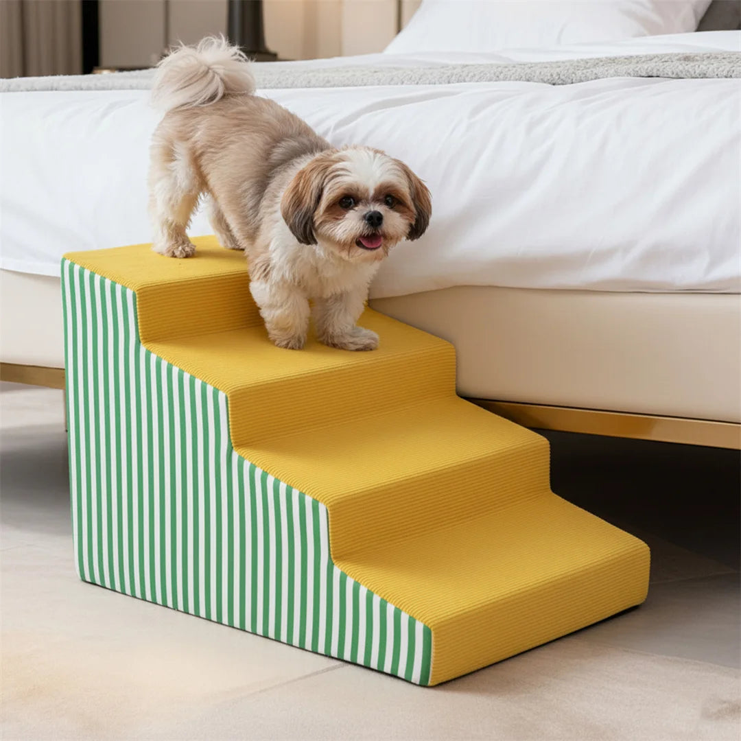 Dog Stairs Ramp Three To Five Steps High Density Foam
