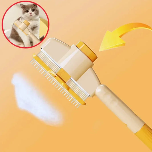 Self Cleaning Dog Comb Cat Grooming Brush for Pet Hair