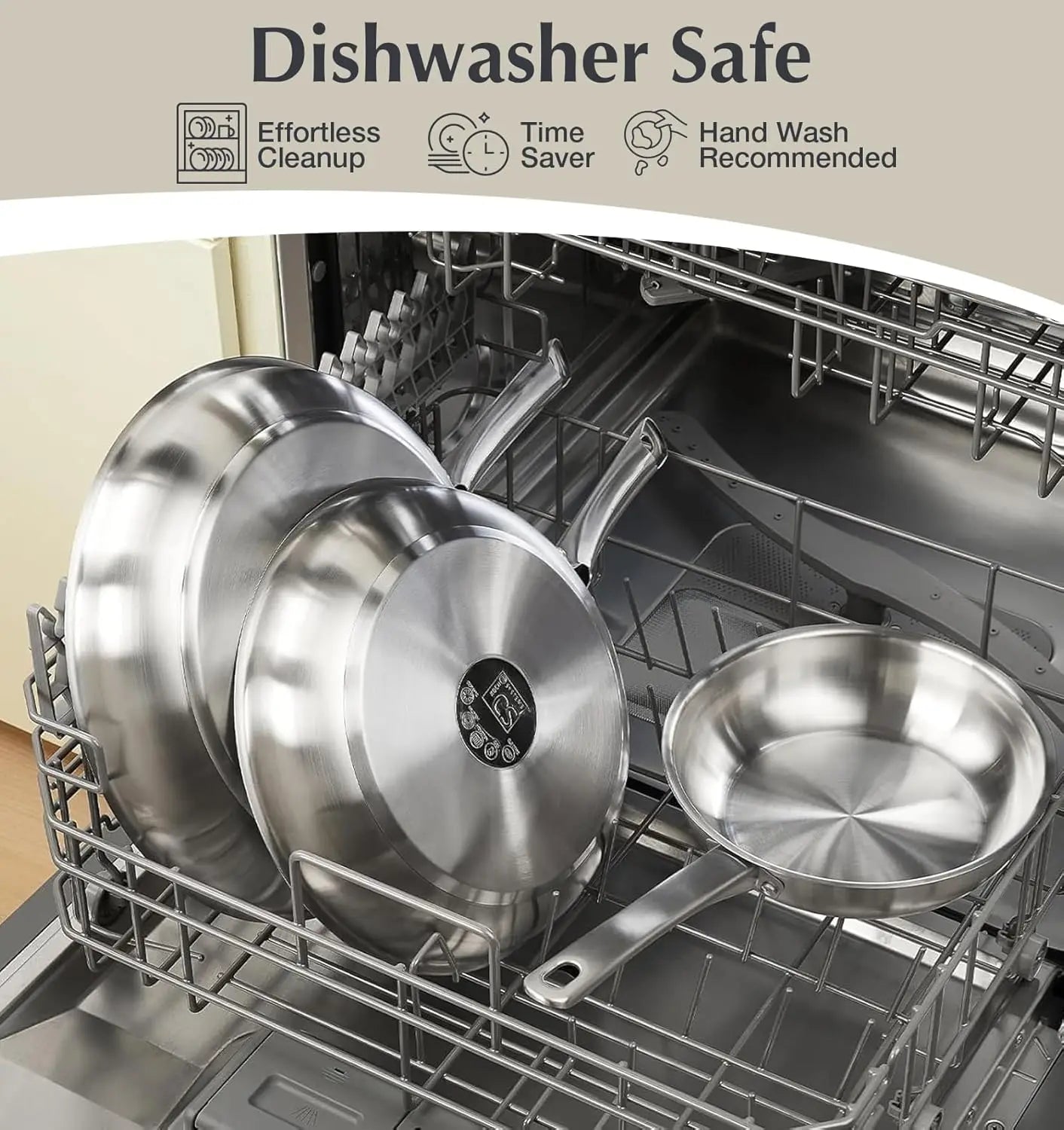 KOCH SYSTEME CS 10Piece Stainless Steel Cookware Set Induction Ready