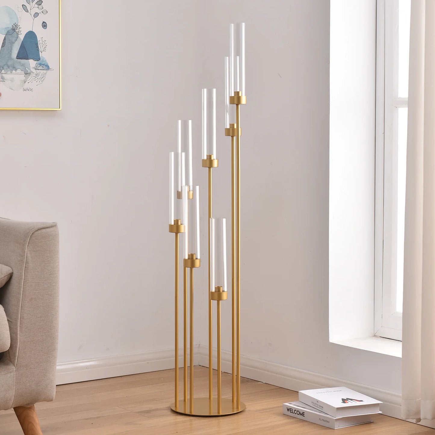 Vincigant 7 Arm Floor Candelabra Wedding Centerpieces