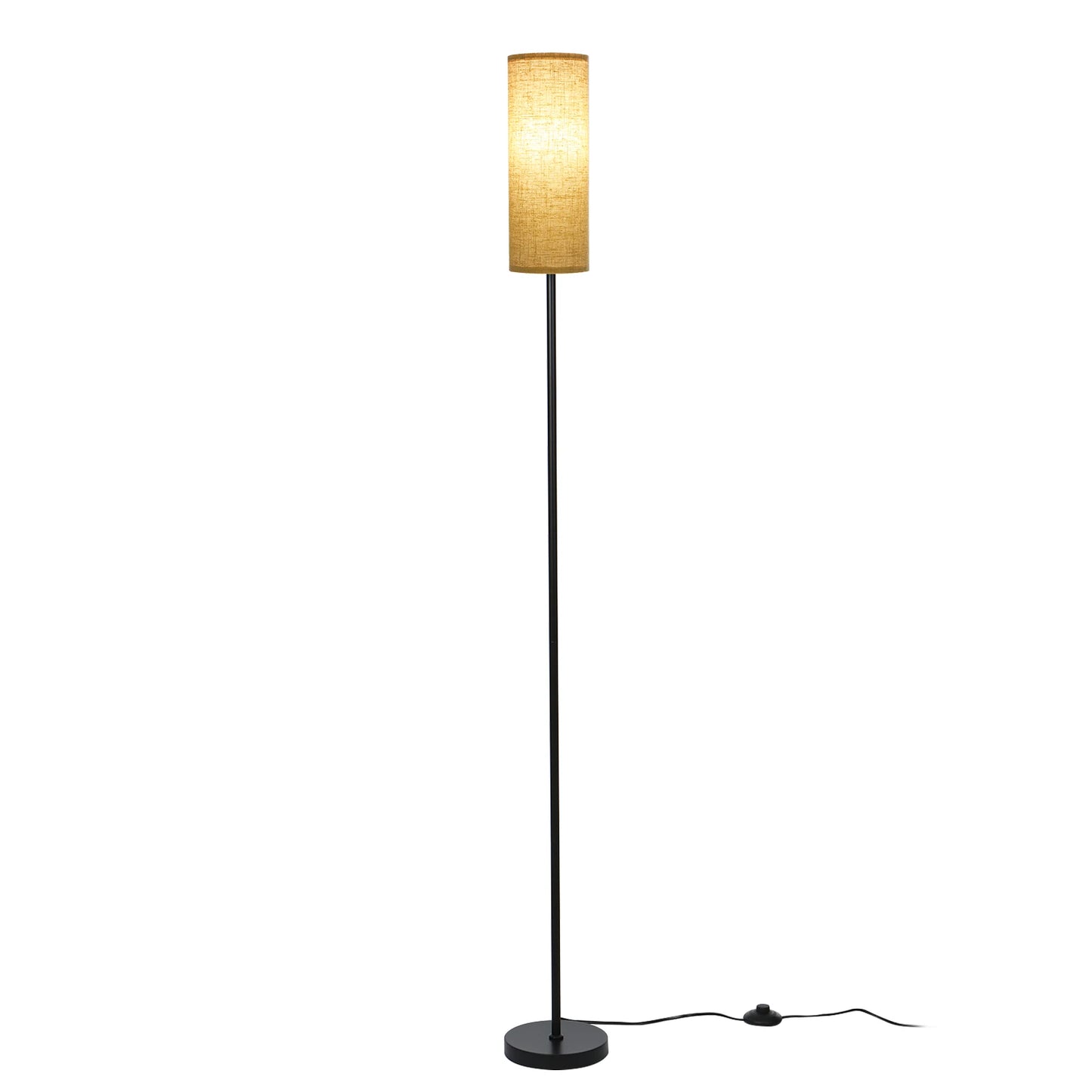 Modern RGB Floor Lamp With Foot Switch For Living Room
