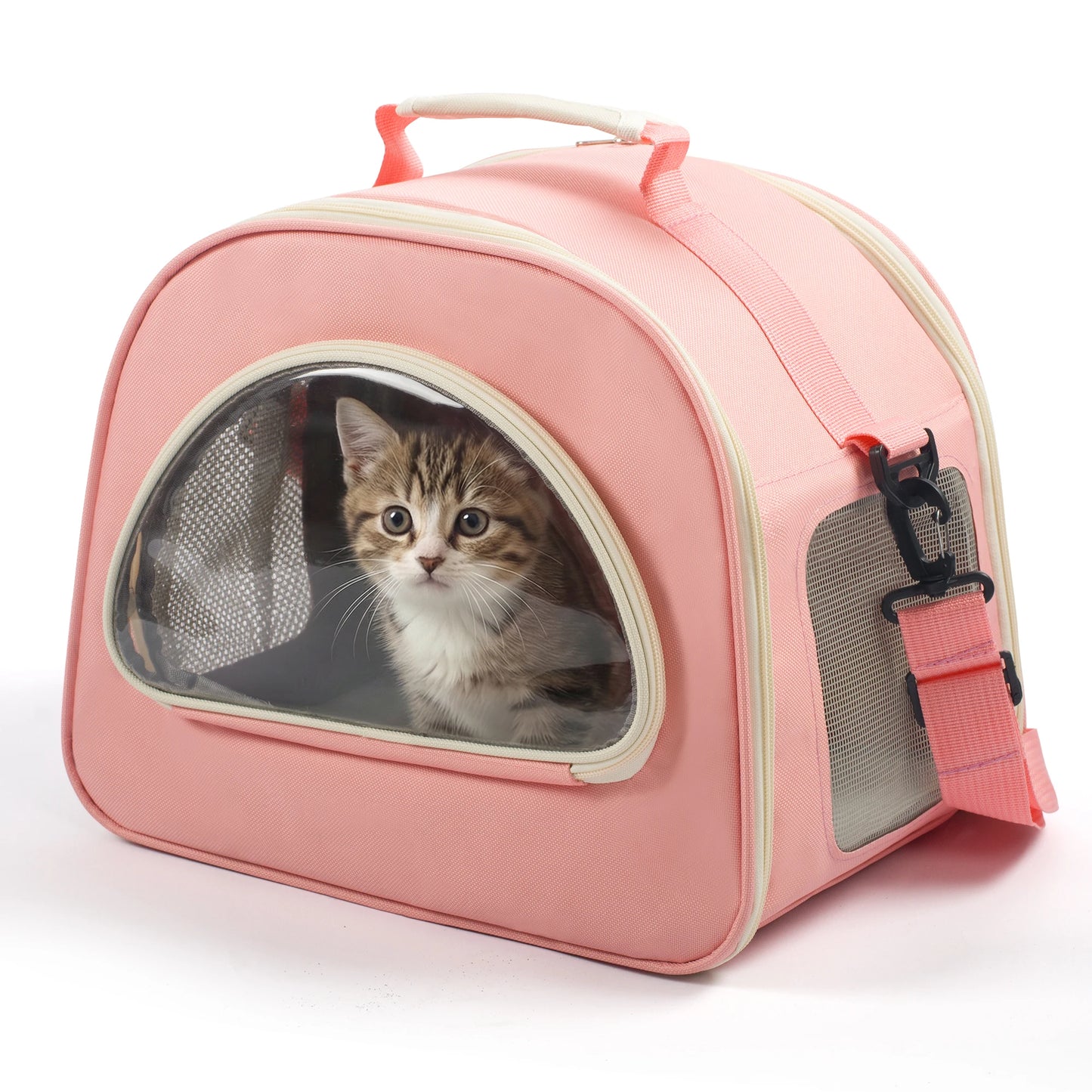 Breathable Oxford Foldable Carrier Tote Bag For Cats And Dogs