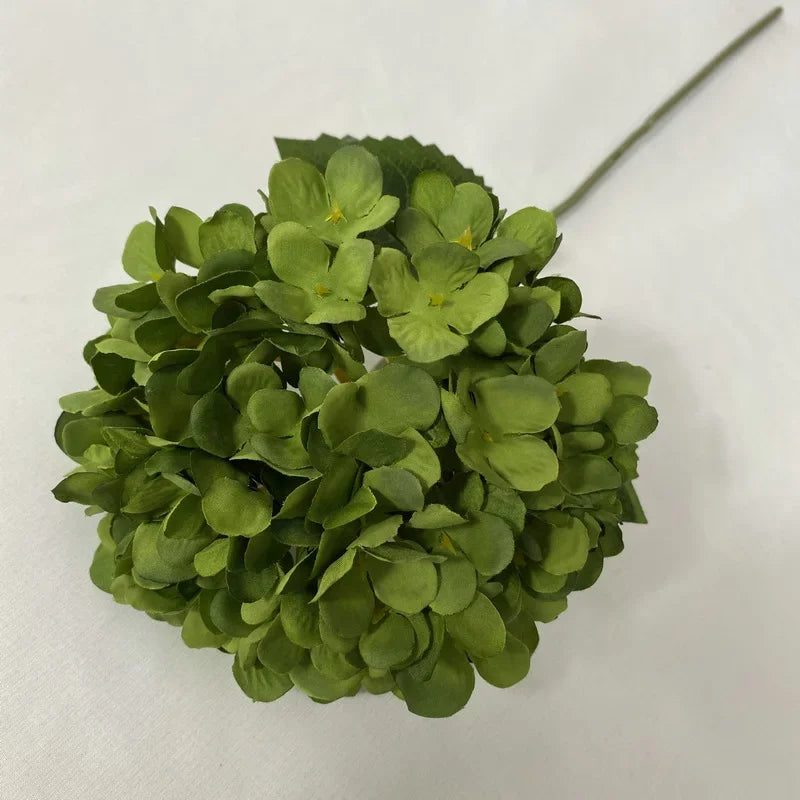 NONECN Silk Hydrangea Bouquet Artificial Flowers for Weddings and Events
