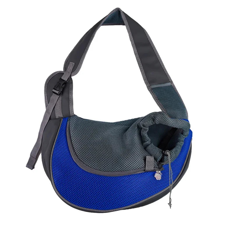Pet Carrier Backpack For Cats And Dogs Crossbody Mesh Travel Bag
