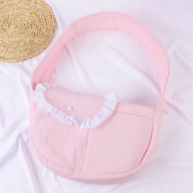 Handmade Cat and Dog Carrier Bag Sling Breathable Tote
