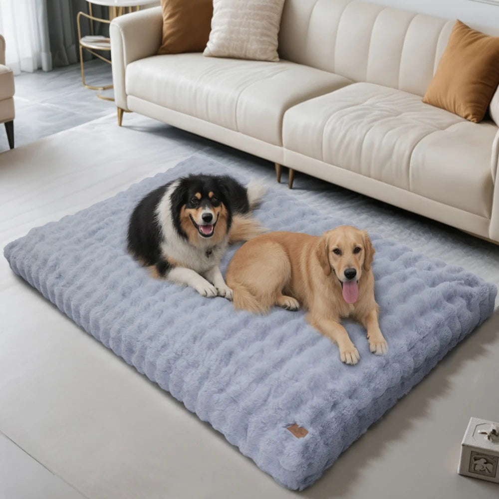 BORWART Ultra Plush Dog Bed Soft Cushion Washable Mat