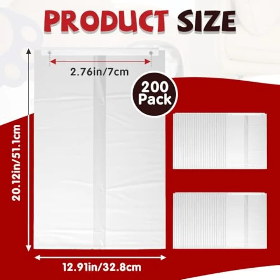 Cat Litter Bags 200 Pcs Self-Sealing Drawer Liner Thickened Wear-Resistant