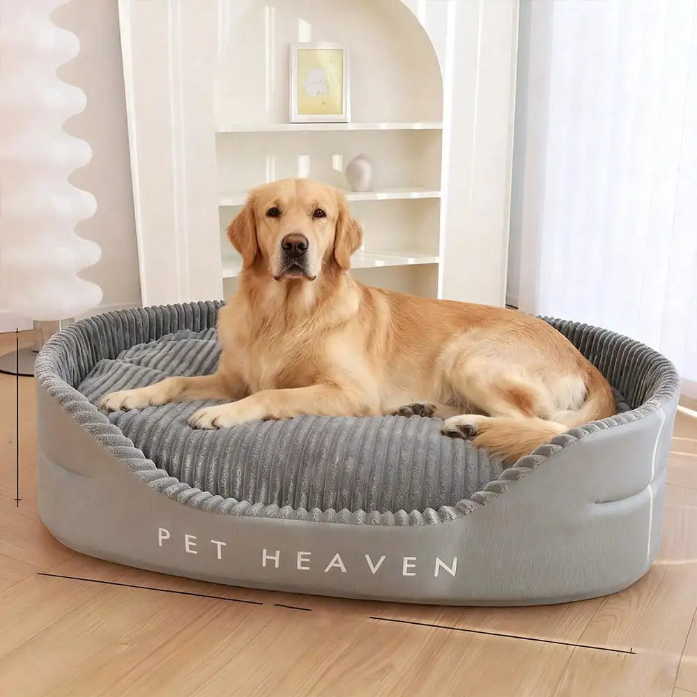 Machine Washable Soft And Cozy Pet Bed All Season For Dogs And Cats
