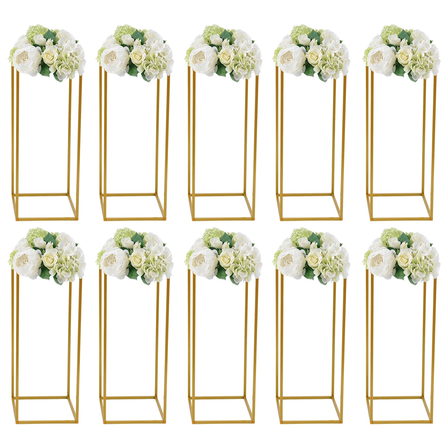 Metal Flower Rack Set For Weddings And Event Decor Accessories