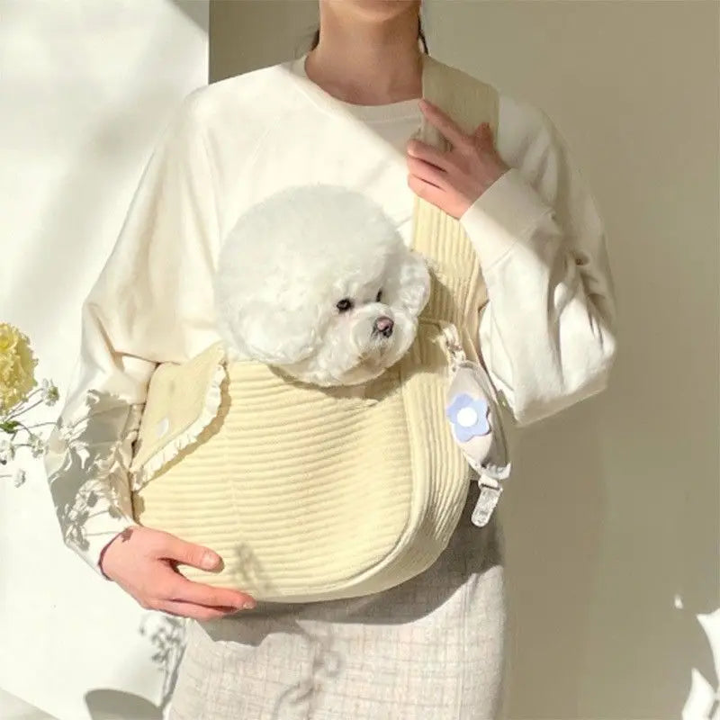 Handmade Cat and Dog Carrier Bag Sling Breathable Tote