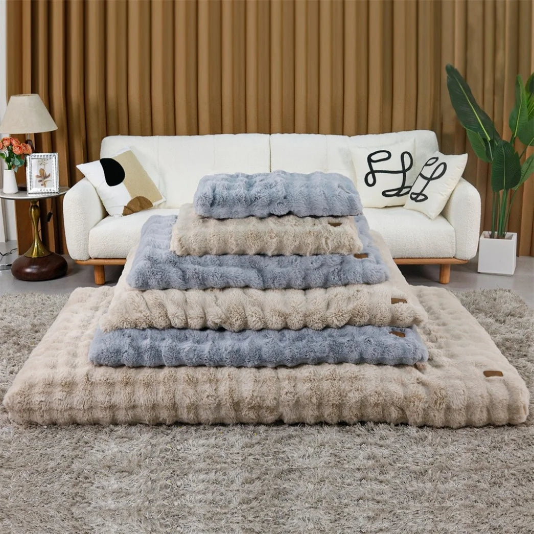 BORWART Ultra Plush Dog Bed Soft Cushion Washable Mat