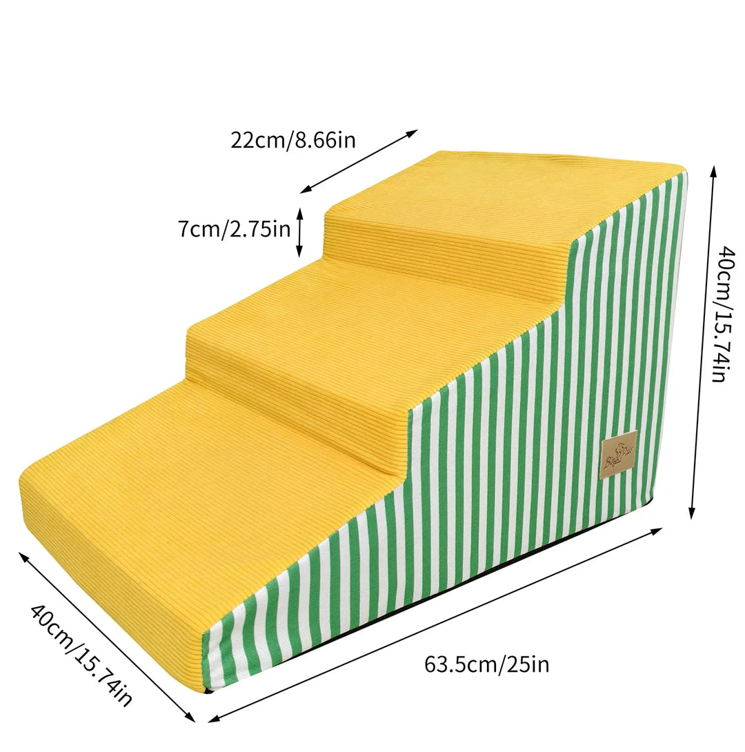 Dog Stairs Ramp Three To Five Steps High Density Foam