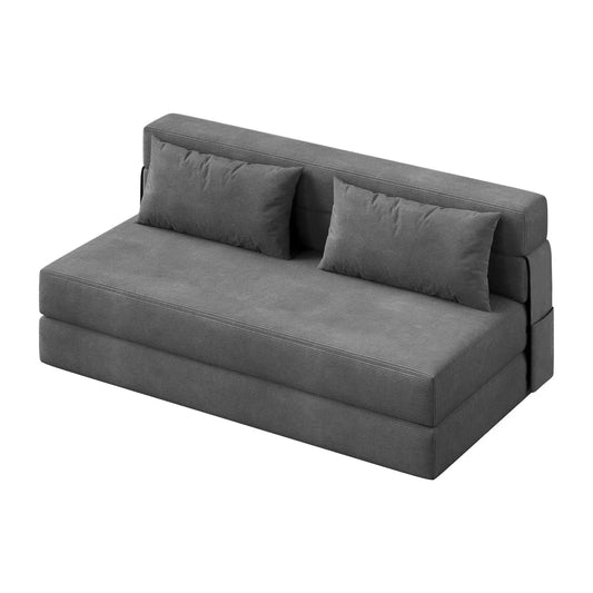 HobbyLane 4 In 1 Folding Sofa Bed Convertible Sleeper Loveseat