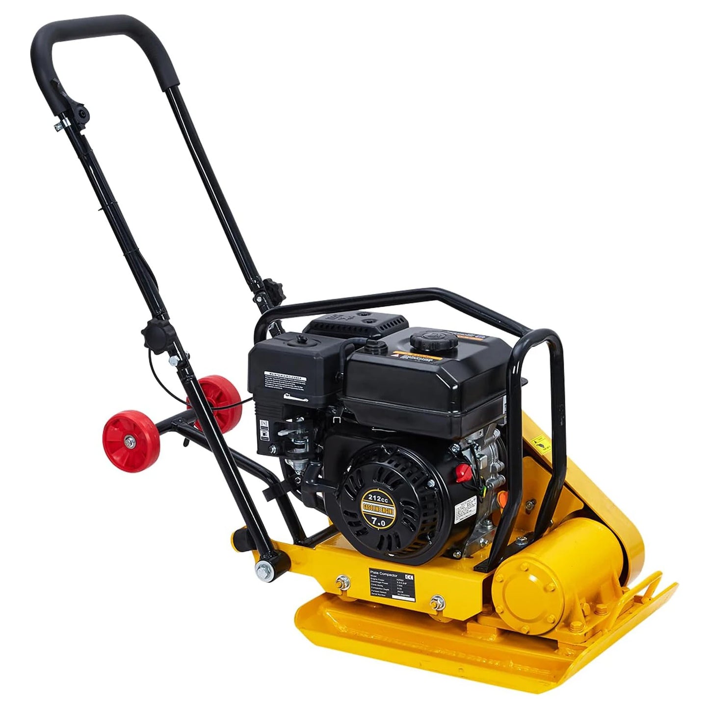 Twister.CK Plate Compactor 7HP Gas Engine 212cc 5600 VPM