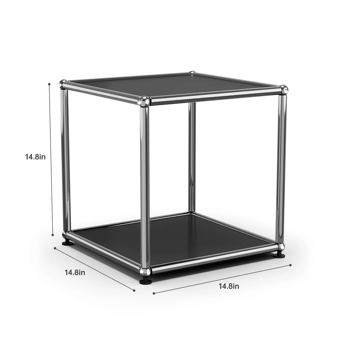Furgle Modular Metal Storage Cabinet Freestanding Sideboard Organizer