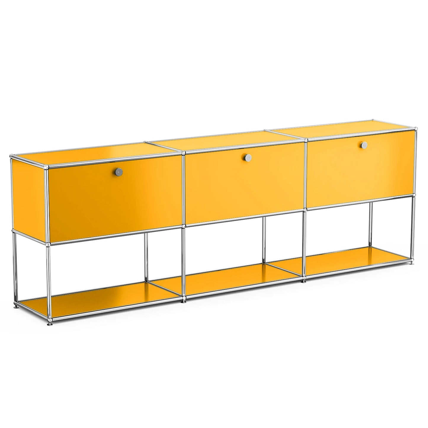 Furgle Modular Metal Storage Cabinet Freestanding Sideboard Organizer