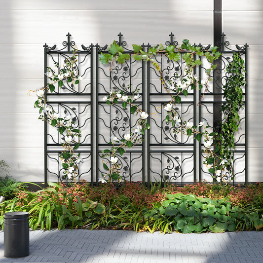 Garden Trellis Metal Fence Panel For Climbing Plants