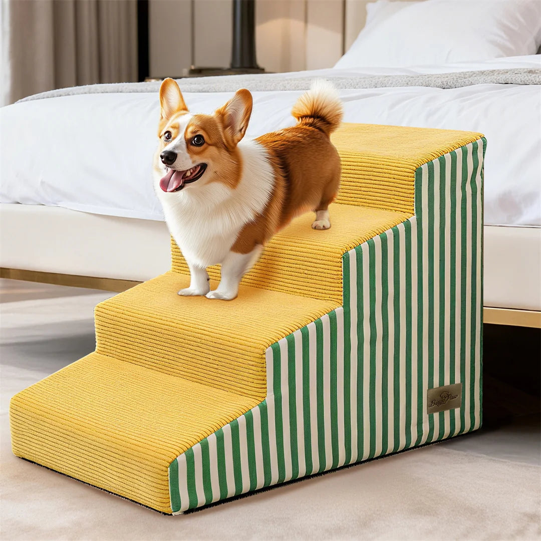 Dog Stairs Ramp Three To Five Steps High Density Foam
