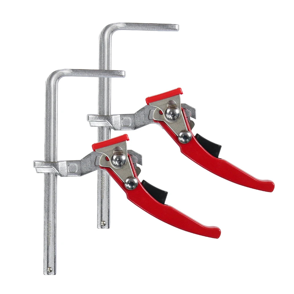 Allsome Alloy Steel Quick Ratchet Track Saw Guide Rail Clamp