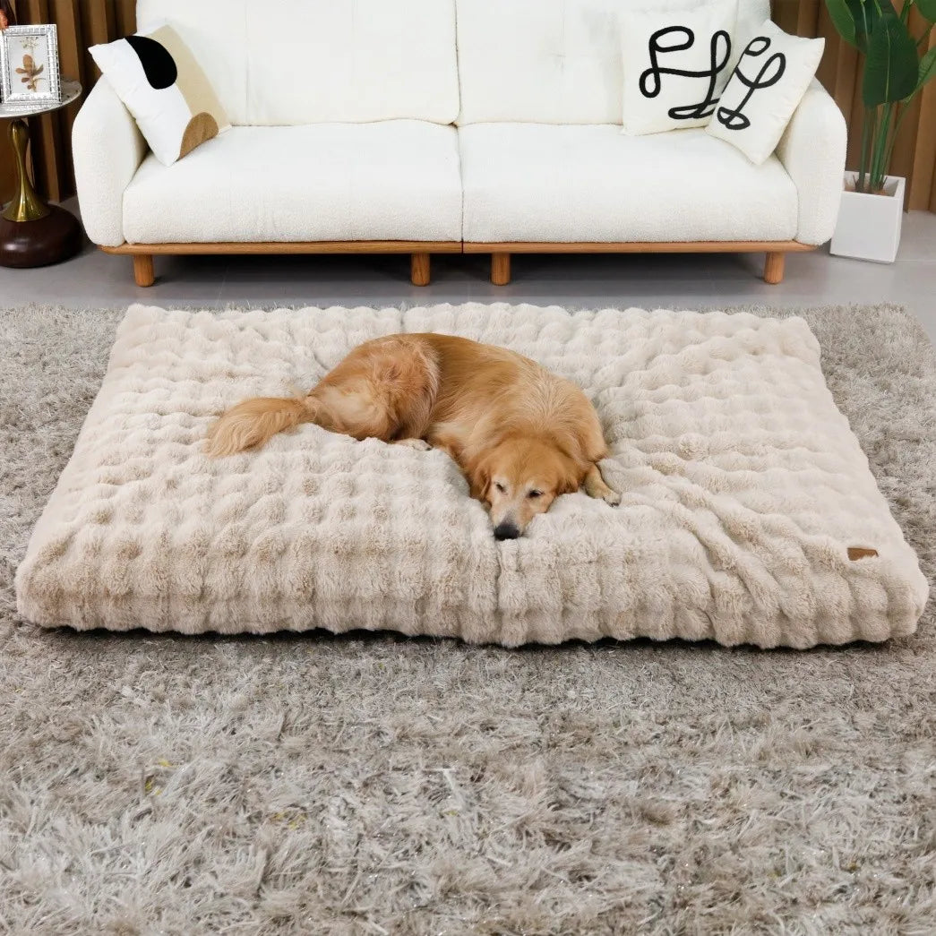 BORWART Ultra Plush Dog Bed Soft Cushion Washable Mat