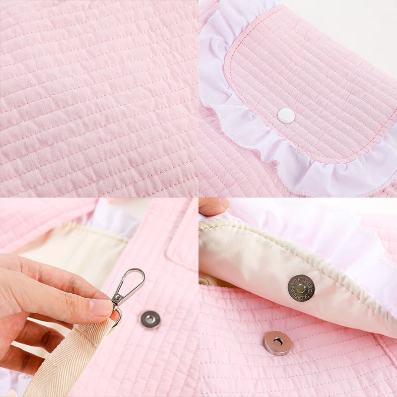 Handmade Cat and Dog Carrier Bag Sling Breathable Tote