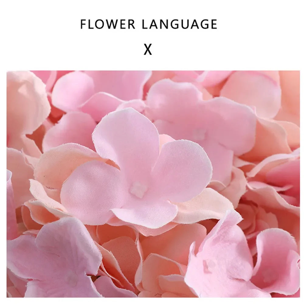 NONECN Silk Hydrangea Bouquet Artificial Flowers for Weddings and Events