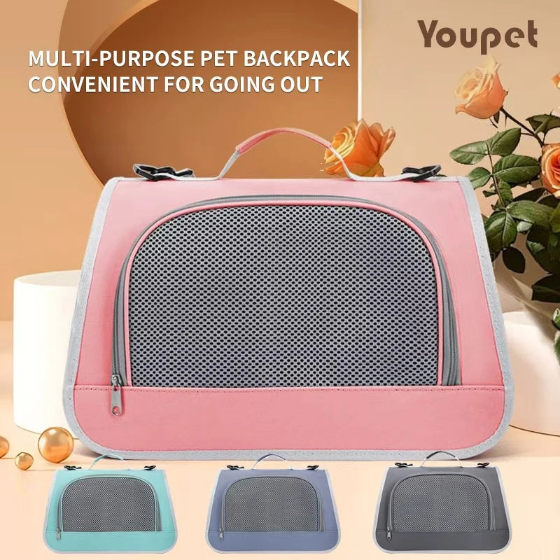 Breathable Portable Pet Carrier Bag For Cats And Small Dogs