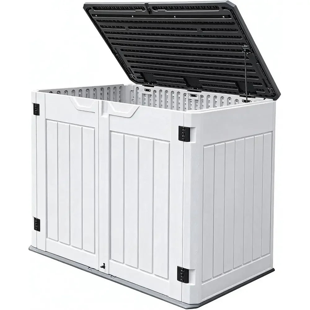 Outdoor Storage Shed Waterproof With Padlock For Backyard And Garden