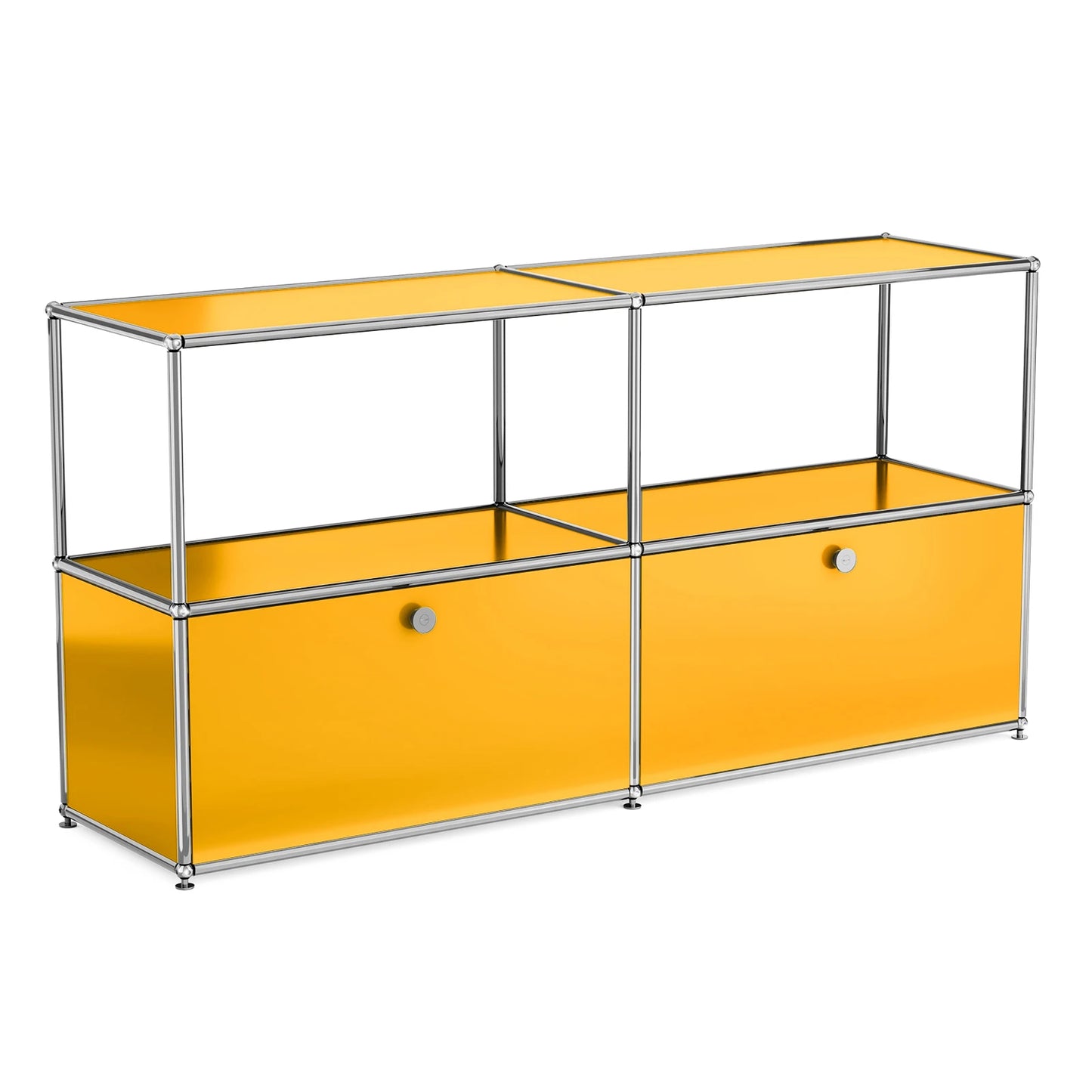 Furgle Modular Metal Storage Cabinet Freestanding Sideboard Organizer