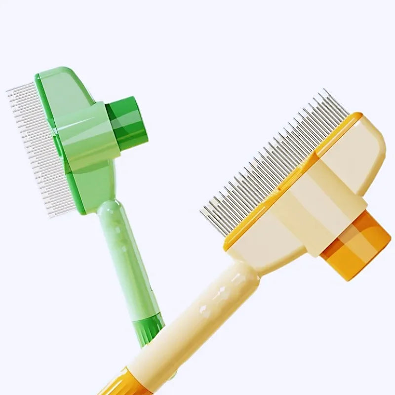 Self Cleaning Dog Comb Cat Grooming Brush for Pet Hair